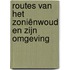 Routes van het zoniênwoud en zijn omgeving