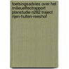 Toetsingsadvies over het milieueffectrapport planstudie N282 traject Rijen-Hulten-Reeshof door Onbekend
