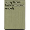 SU/Syllabus taalverzorging Engels by Kees Daalen