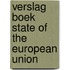 Verslag boek state of the European union