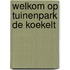 Welkom op tuinenpark de Koekelt