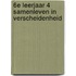 6e leerjaar 4 samenleven in verscheidenheid