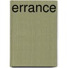 Errance door Lawrence Block