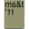 Ms&T '11 door The Minerals Metals