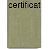 Certificat by Isaac Singer
