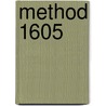 Method 1605 door United States Environmental