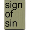 Sign of Sin door Janine Schmitz