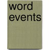 Word Events door John Levy