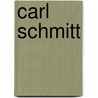 Carl Schmitt door Michael G. Salter