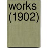 Works (1902) by Nathaniel Hawthorne