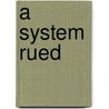 A System Rued by United States Congressional House