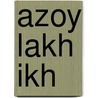 Azoy Lakh Ikh by Khaim Gutman
