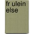 Fr Ulein Else