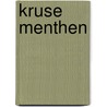 Kruse Menthen by Wilhelm Rahden