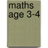 Maths Age 3-4