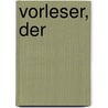 Vorleser, Der door Bernhard Schlink