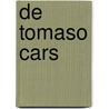 De Tomaso Cars door Colin Pitt