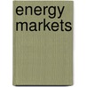 Energy Markets door United States General Accounting Office