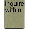 Inquire Within door Pamela Wright