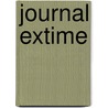 Journal Extime door Michel Tournier