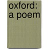 Oxford: a Poem by Robert Montgomery