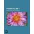 Poems Volume 1