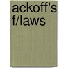 Ackoff's F/laws door Russell L. Ackoff