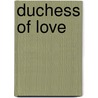 Duchess of Love door Sally Mackenzie