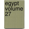 Egypt Volume 27 by J.C. McCoan