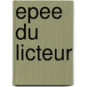 Epee Du Licteur by Gene Wolfe