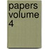 Papers Volume 4