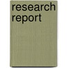 Research Report door Boston Redevelopment Authority