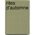 Rites D'Automne