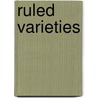 Ruled Varieties door Gerd Fischer