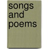 Songs and Poems door N.J. Petherbridge
