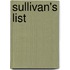 Sullivan's List