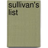 Sullivan's List by Liedewij Loorbach
