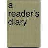 A Reader's Diary door Frauke Wietzke