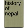 History of Nepal door Sri Pandit Gunanand