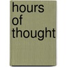 Hours of Thought door William M'Combie