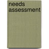 Needs Assessment door Ph D. Ananda Mitra