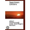 Specimen Letters door Allen Rogers Benham