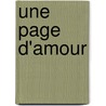 Une Page D'Amour by Émile Zola