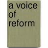 A Voice of Reform door Tatiana I. Zaslavskaia