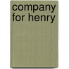 Company For Henry door Pelham Grenville Wodehouse