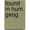 Found in Hum Geog by Seamus Grimes