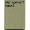 Management Report door United States Government