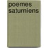 Poemes Saturniens