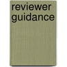 Reviewer Guidance by United States Government