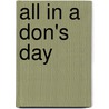 All in a Don's Day door Mary Beard